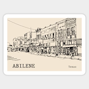 Abilene Texas Sticker